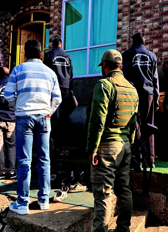 Searches Being Carried Out In South Kashmir in Job Fraud, Cheating Case: CBK