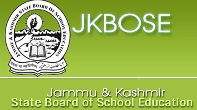 J&K BOSE notifies dates for filling of examination forms for Classes 10th, 11th and 12th