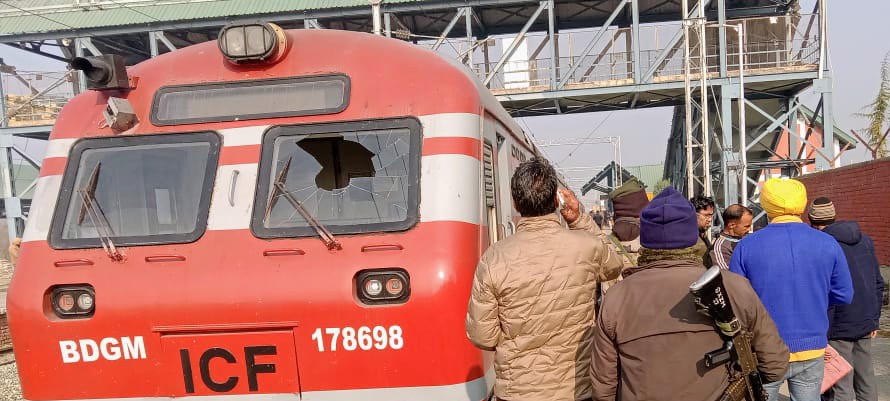 Train Service Halted After Eagle Collision in South Kashmir, Pilot Safe