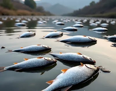 Fishermen report mass fish deaths in Wular, Jhelum