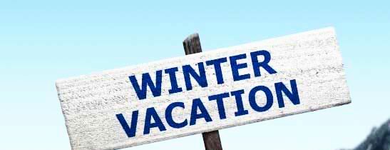 Winter vacations announced for…..