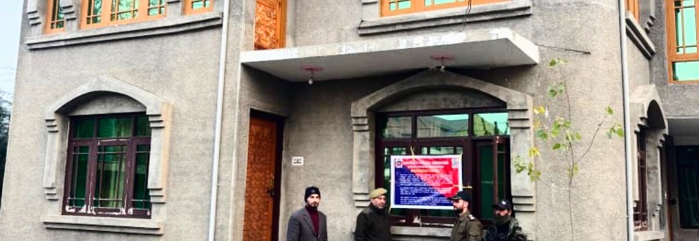 Srinagar Police Attach Rs1 Crore Property of Habitual Drug Peddler in Natipora