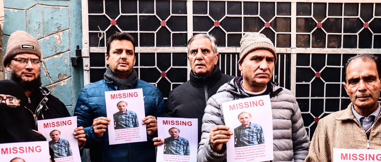 Elderly man from Srinagar goes missing in Delhi, family appeals for intervention
