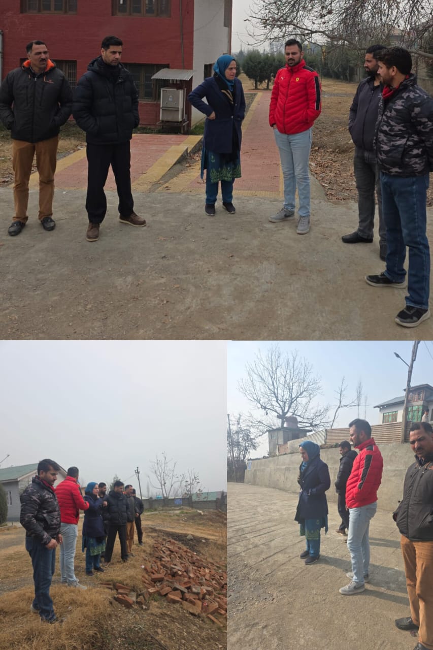 ADDC Srinagar Visits Block Khonmoh to Review Developmental Works