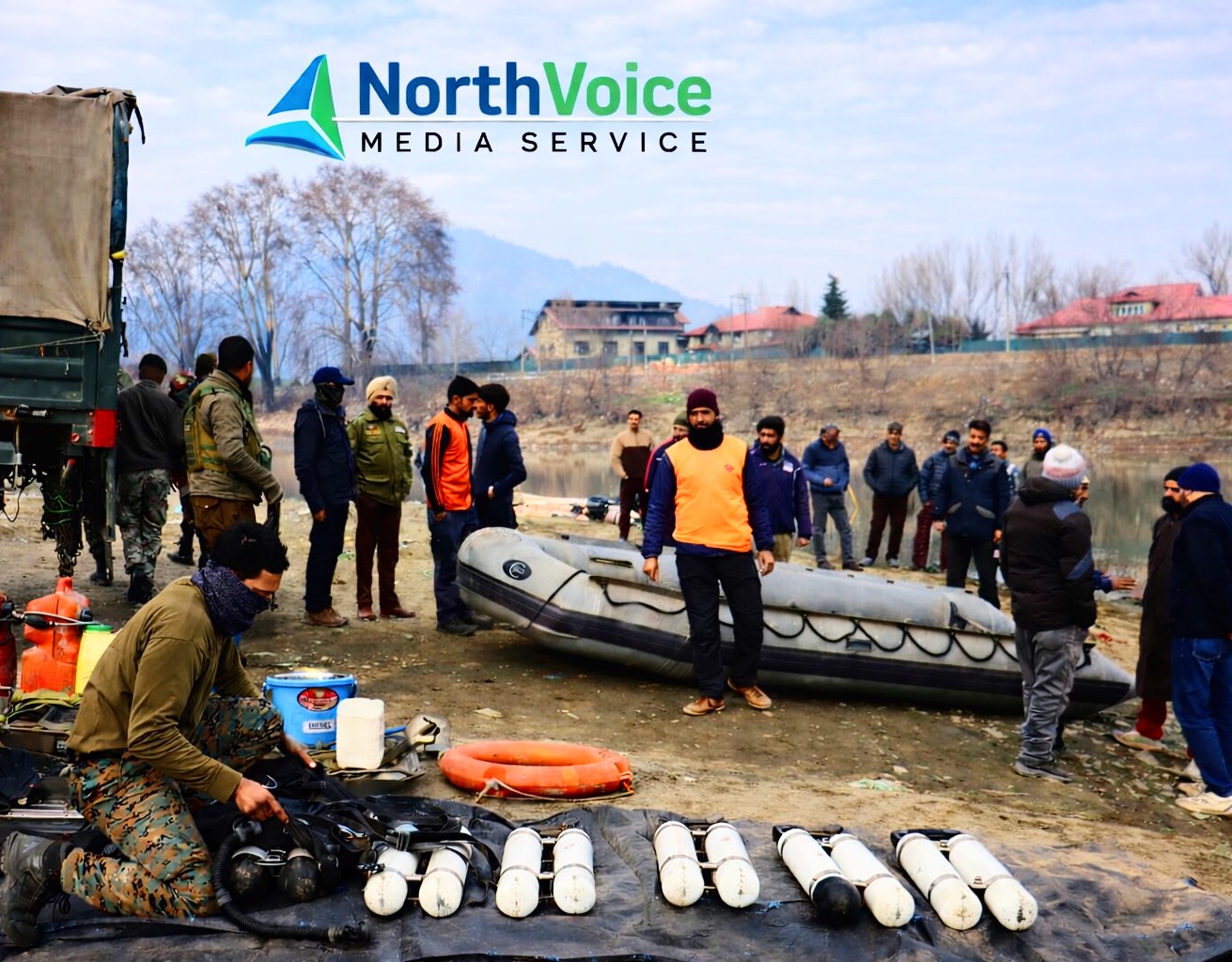 Marine commandos launch search operation at Gandbal after suspected remains recovery