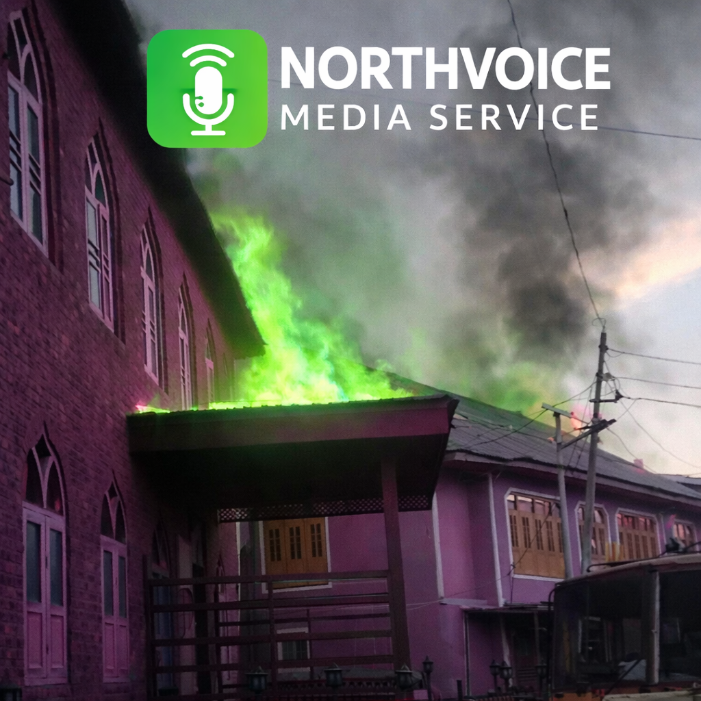 Massive Fire Engulfs House, & Masjid Suffers Minor Damage in……