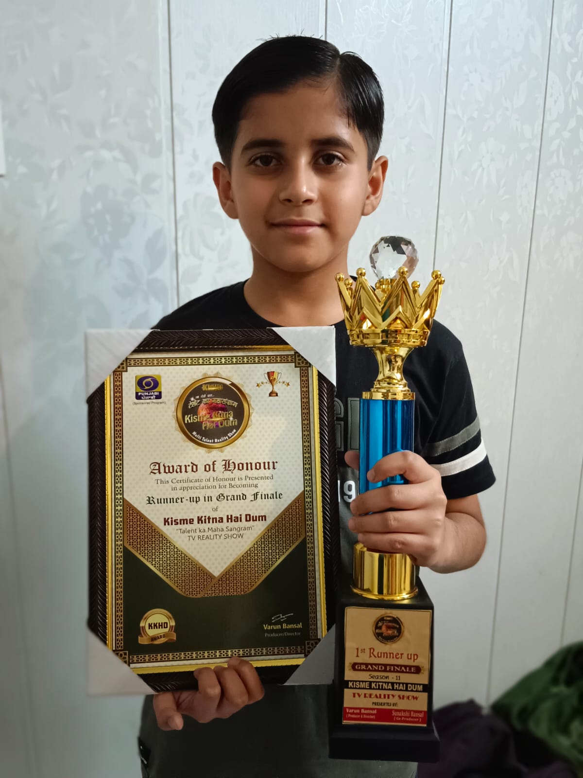 11-Year-Old Rapper Bhavnish from Samba Shines on National Reality ShowsSamba, J&K