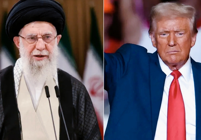Trump touts ‘strongest military’; Khamenei warns US could be ‘struck so hard cannot get up again