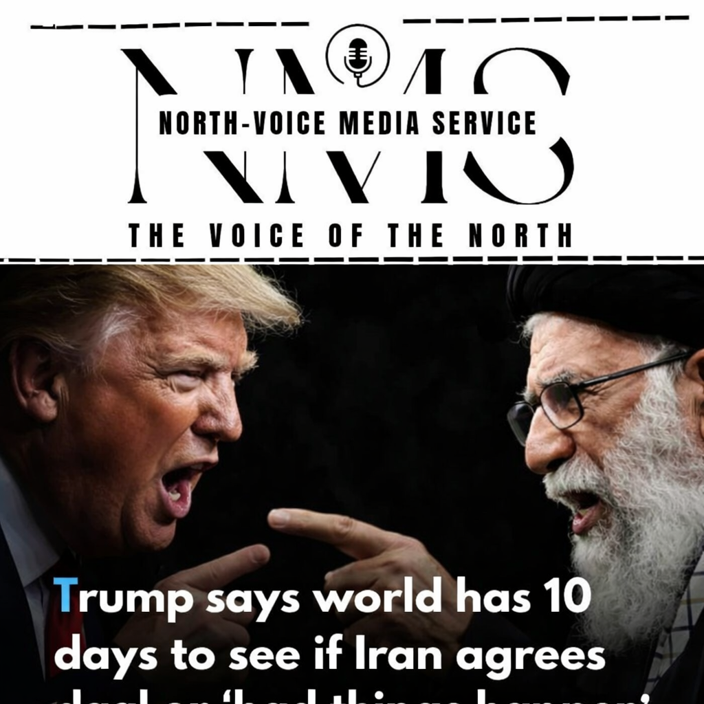 Trump says world has 10 days to see if Iran agrees deal or ‘bad things happen’