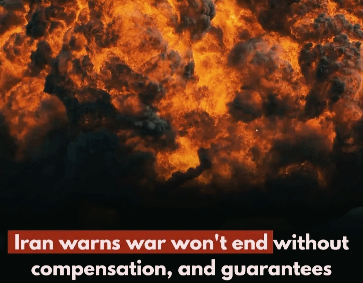 After US President Donald Trump said Iran wants to“make a deal,” a senior Iranian adviser warned the war will continue until Tehran receives compensation
