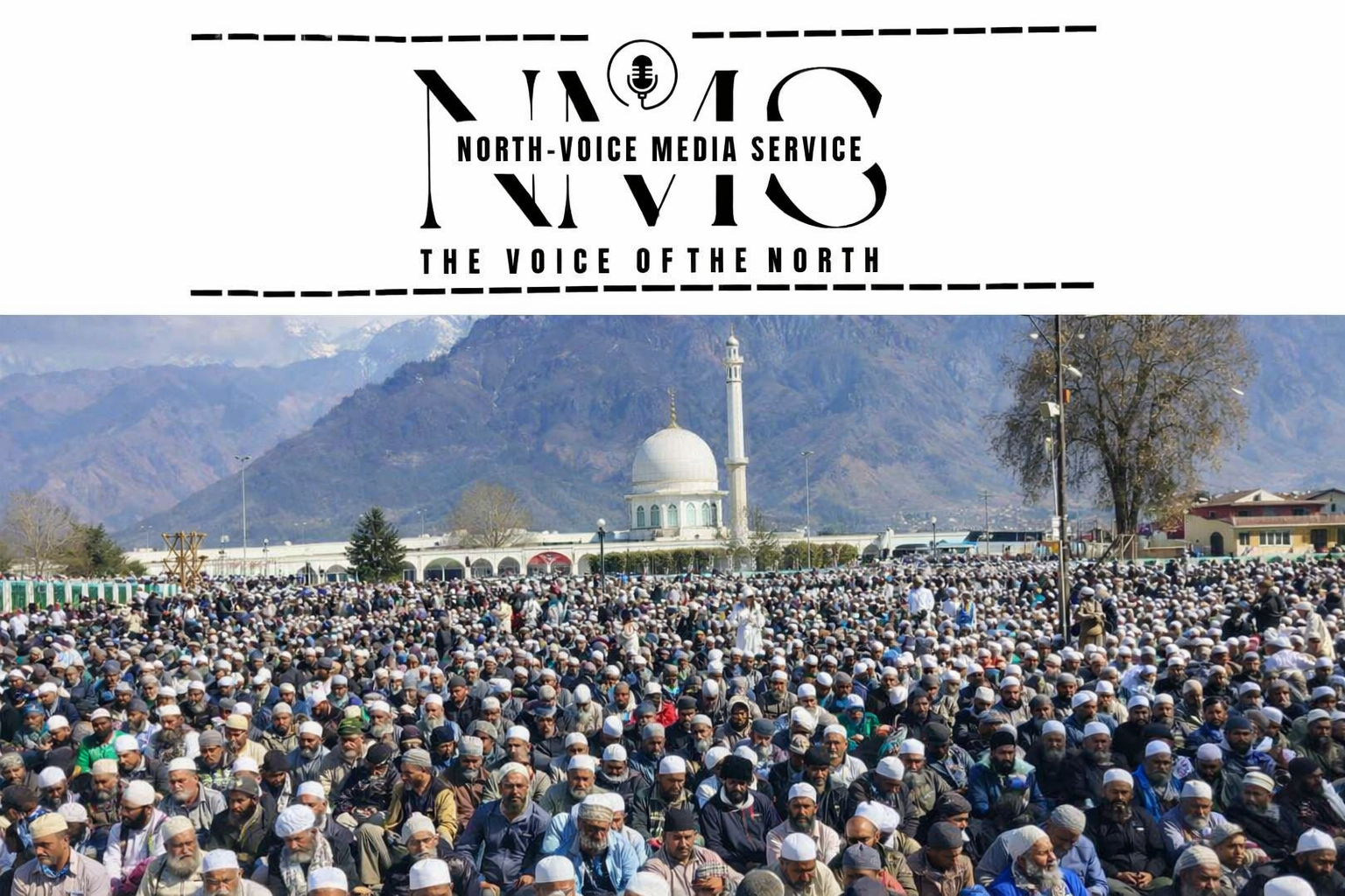 Thousands Offer Jumat-ul-Vida Prayers at Hazratbal Shrine as Authorities Disallow Congregation at Jamia Masjid